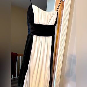 Black/white cocktail, dinner dress